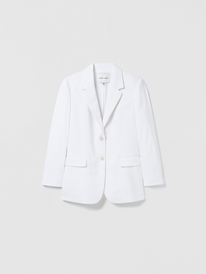 Veste en lin extensible