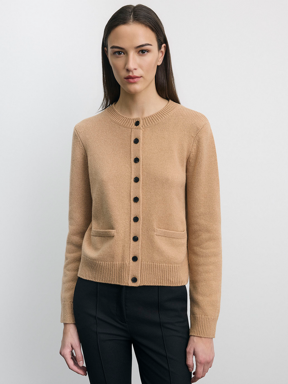 Cardigan En Laine Et Cachemire