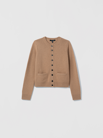 Cardigan En Laine Et Cachemire