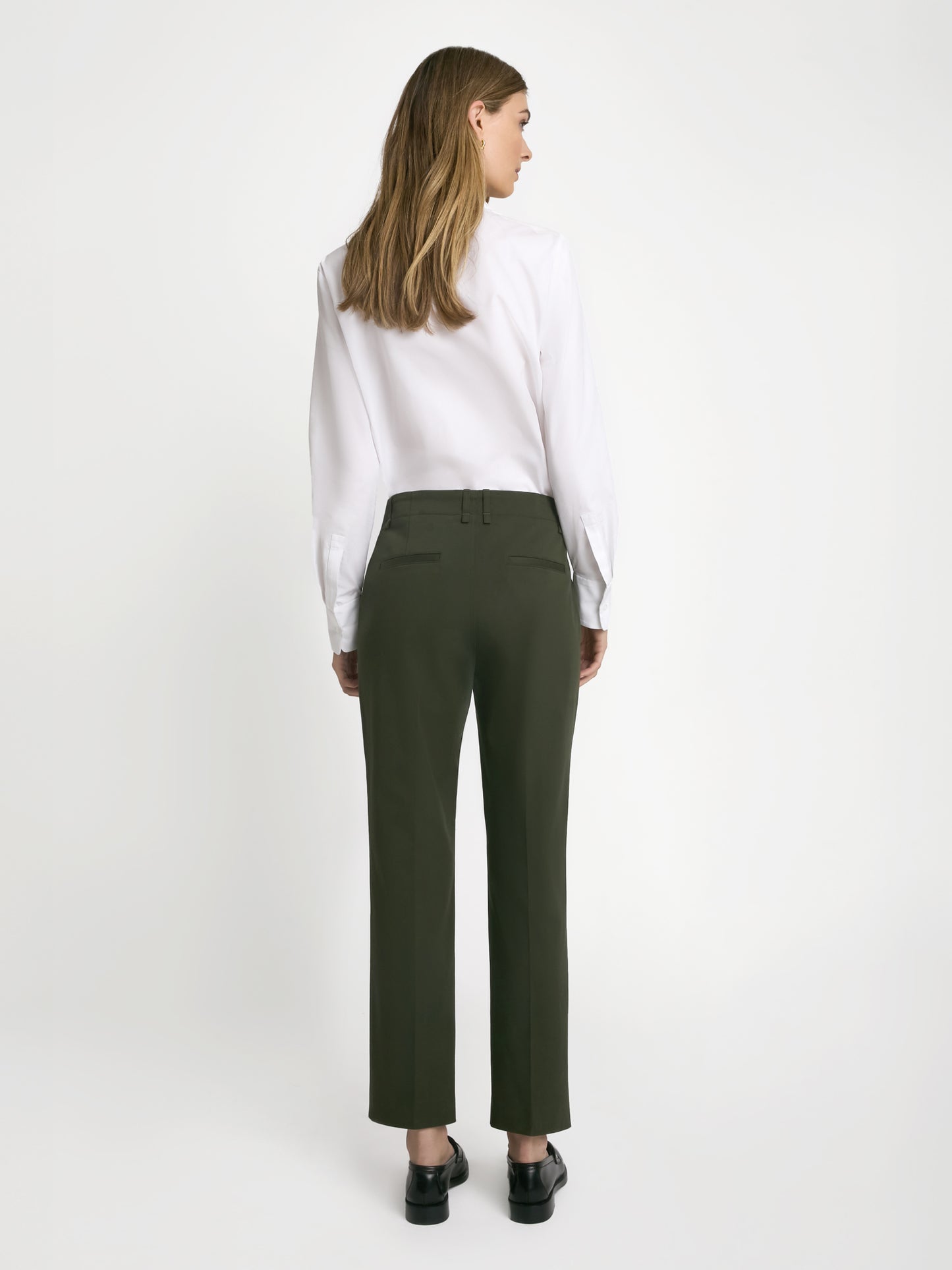 Long Sleeve Classic Poplin Blouse