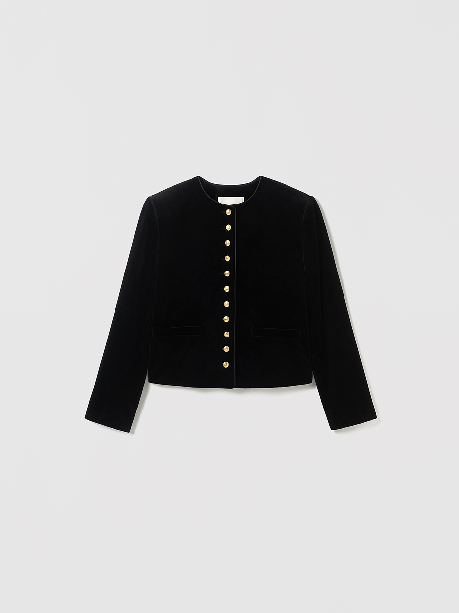 Veste En Velours De Coton