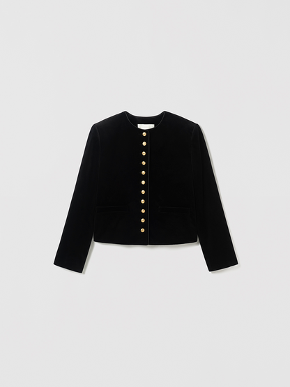 Veste En Velours De Coton