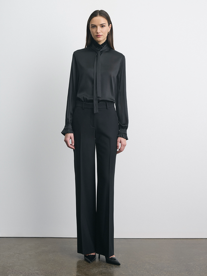 Pantalon Smoking En Laine