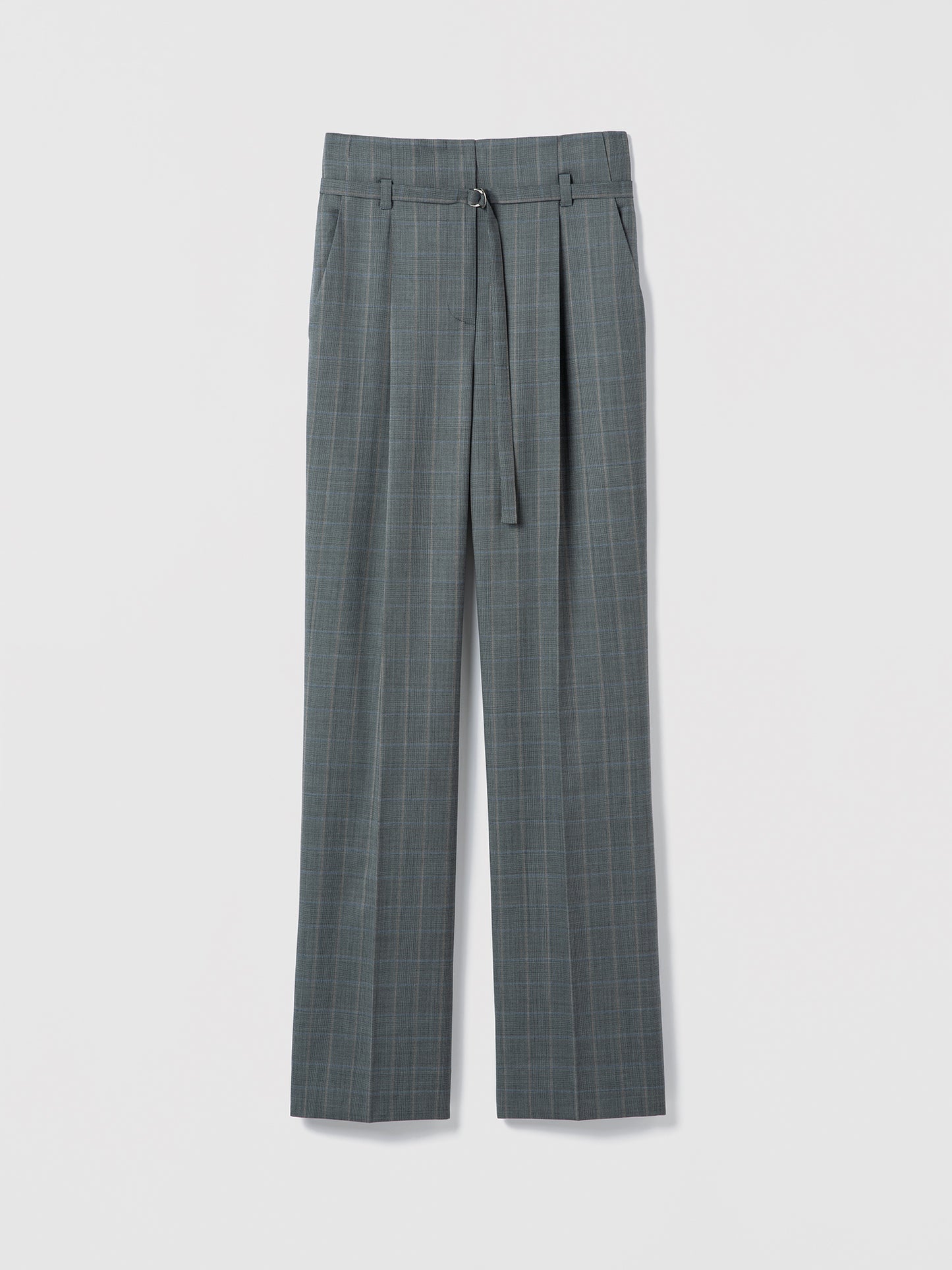 Pantalon Taille Haute Ceinturé