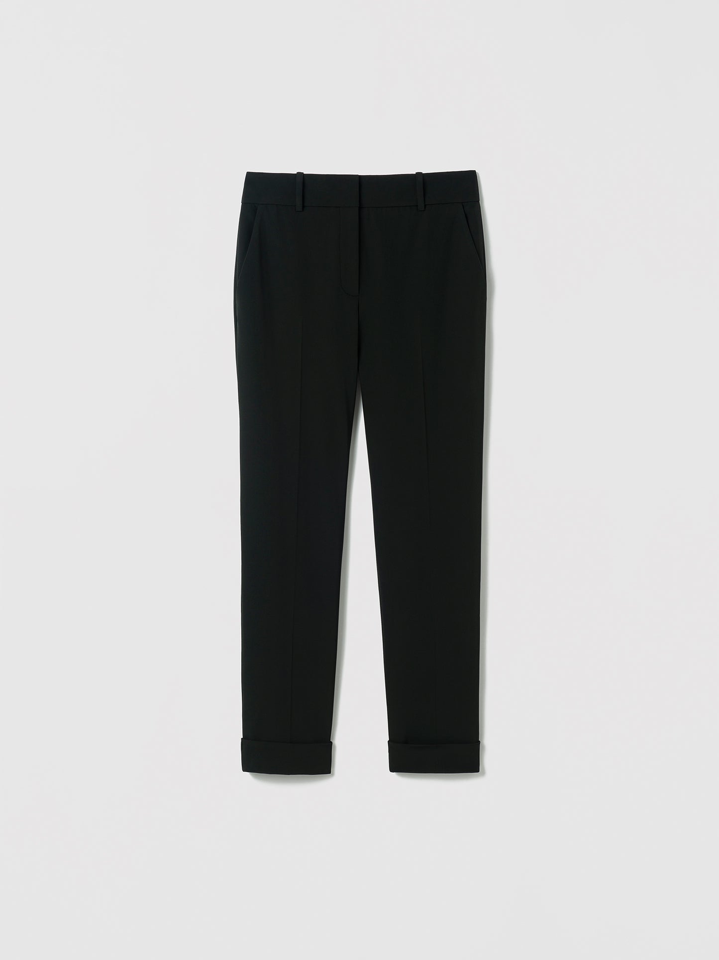 Pantalon techno à revers