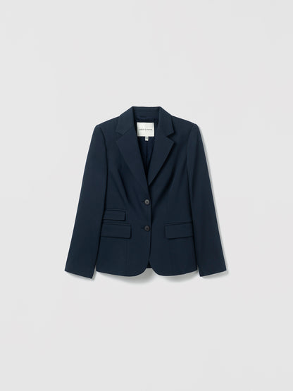 Veste Ajustée en Coton de Luxe