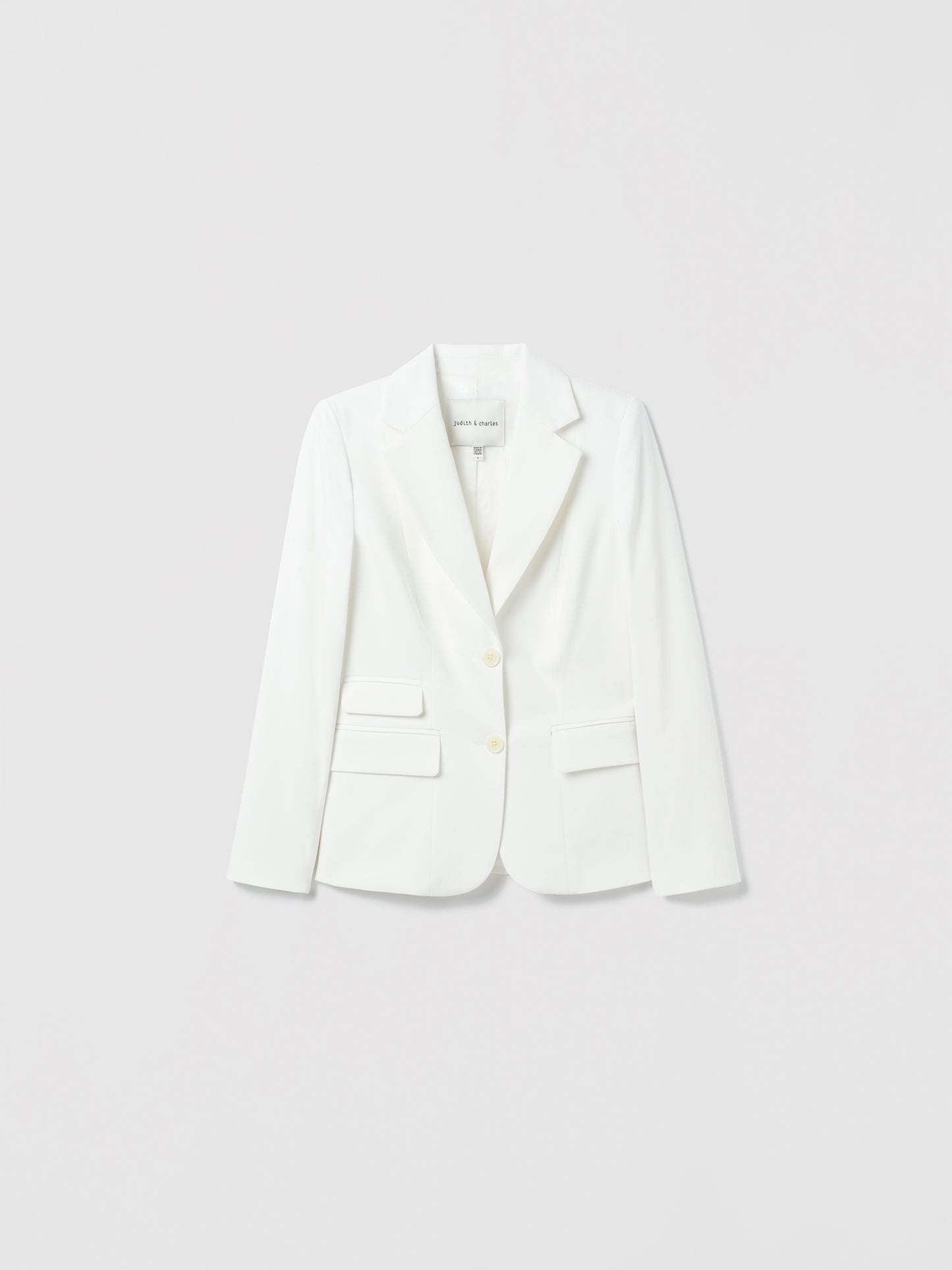 Veste Ajustée en Coton de Luxe