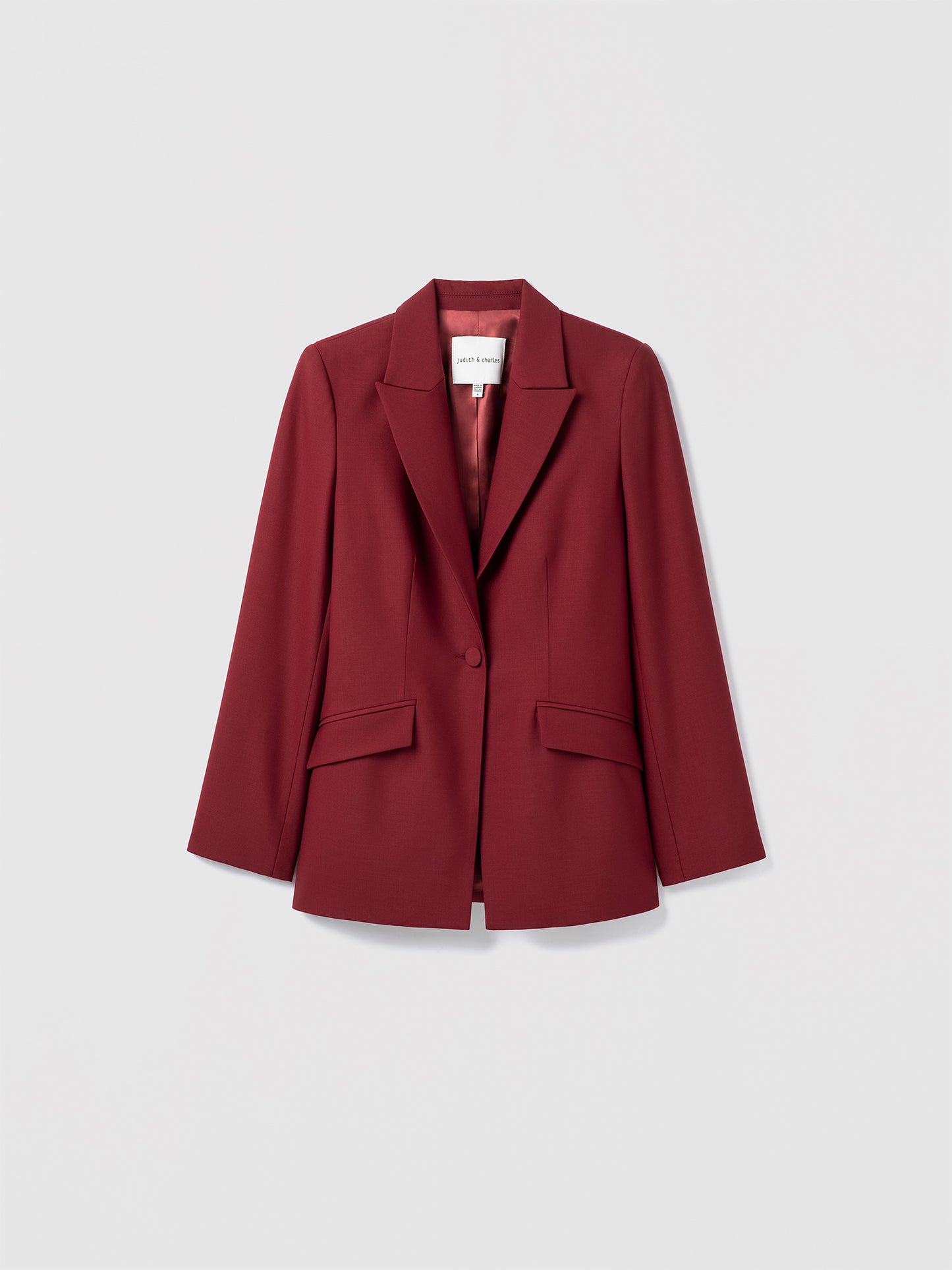 Veste Tailleur En Laine Extensible
