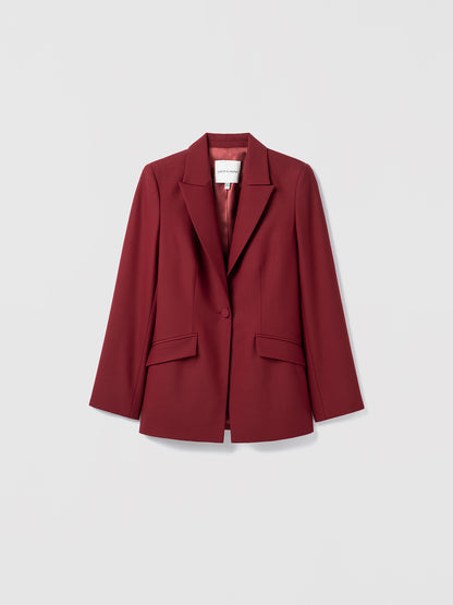 Veste Tailleur En Laine Extensible