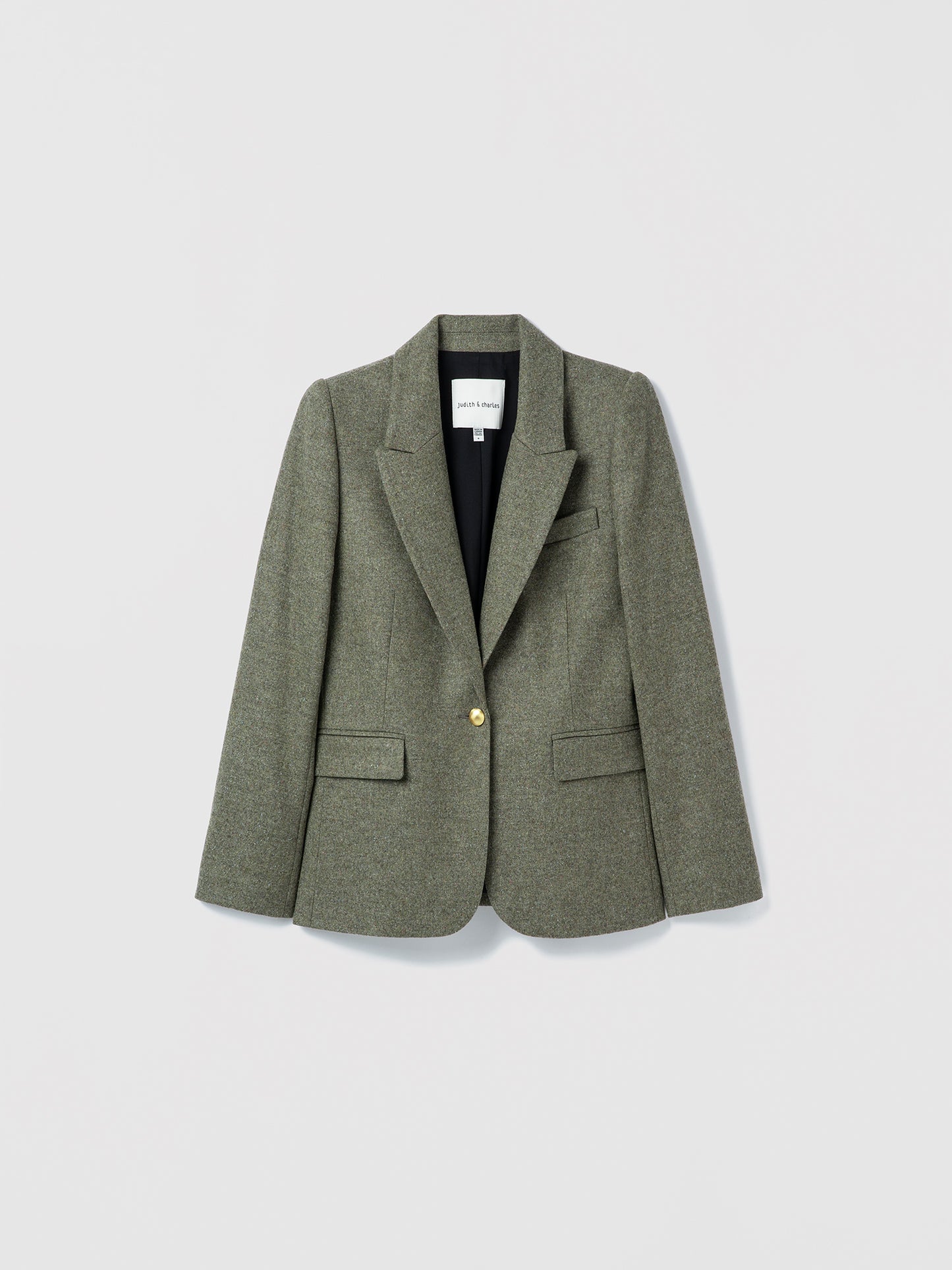 Melange Flannel Jacket