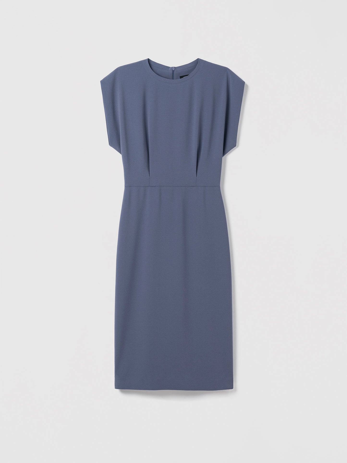 Robe Ajustée à Col Rond