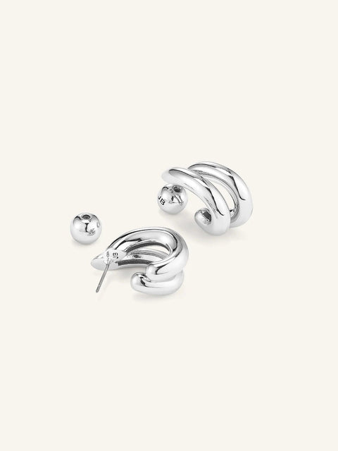 Products Jenny Bird Florence Earrings - Silver